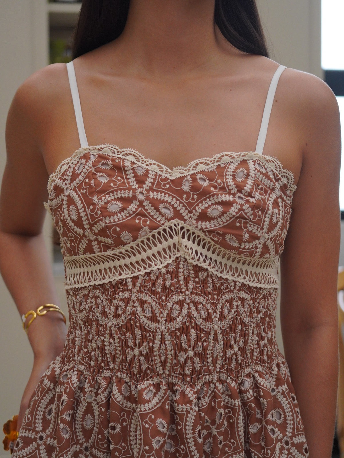 ISABELLA CHOCOLATE DRESS