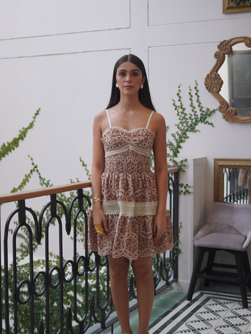 ISABELLA CHOCOLATE DRESS
