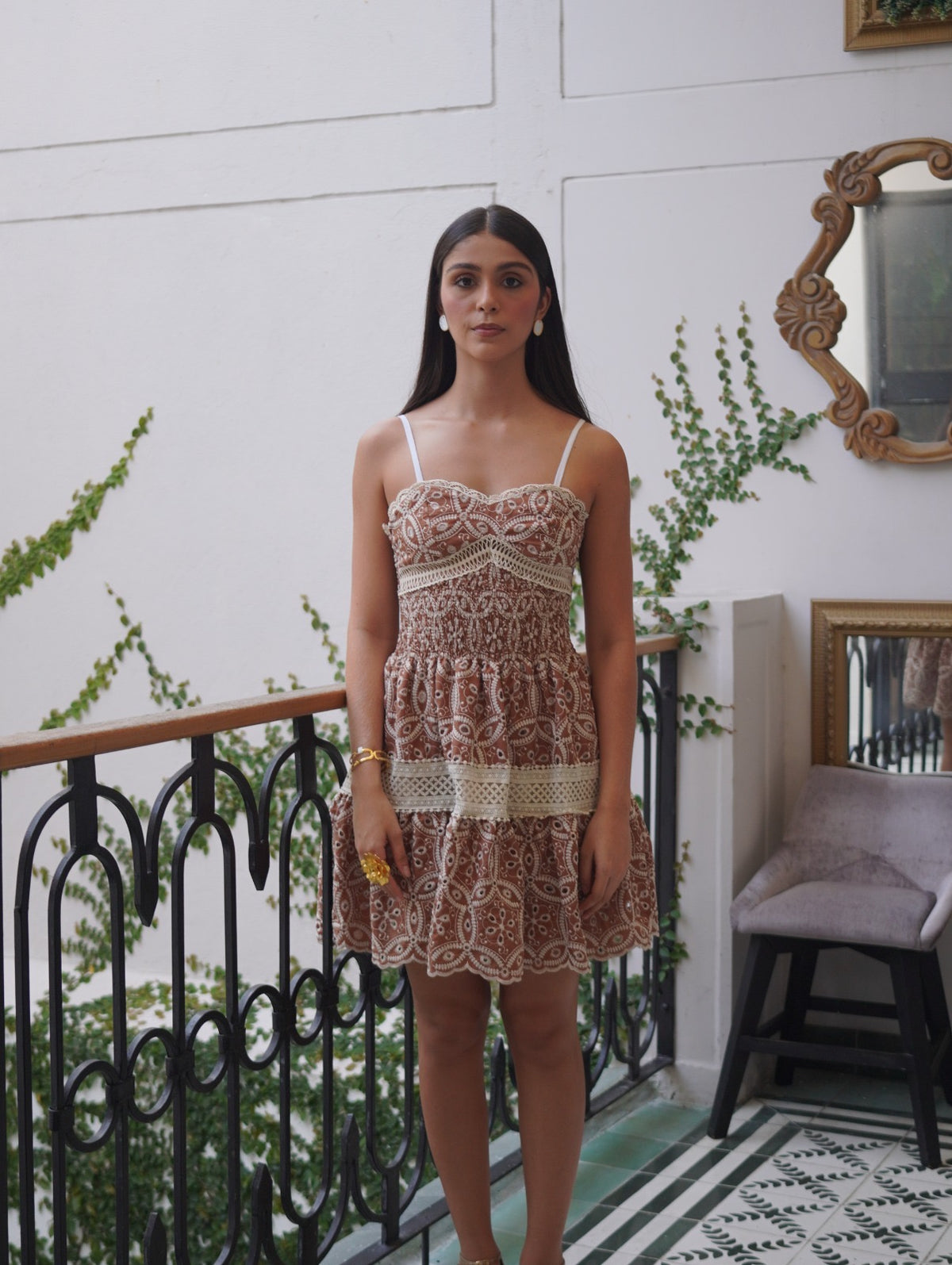 ISABELLA CHOCOLATE DRESS