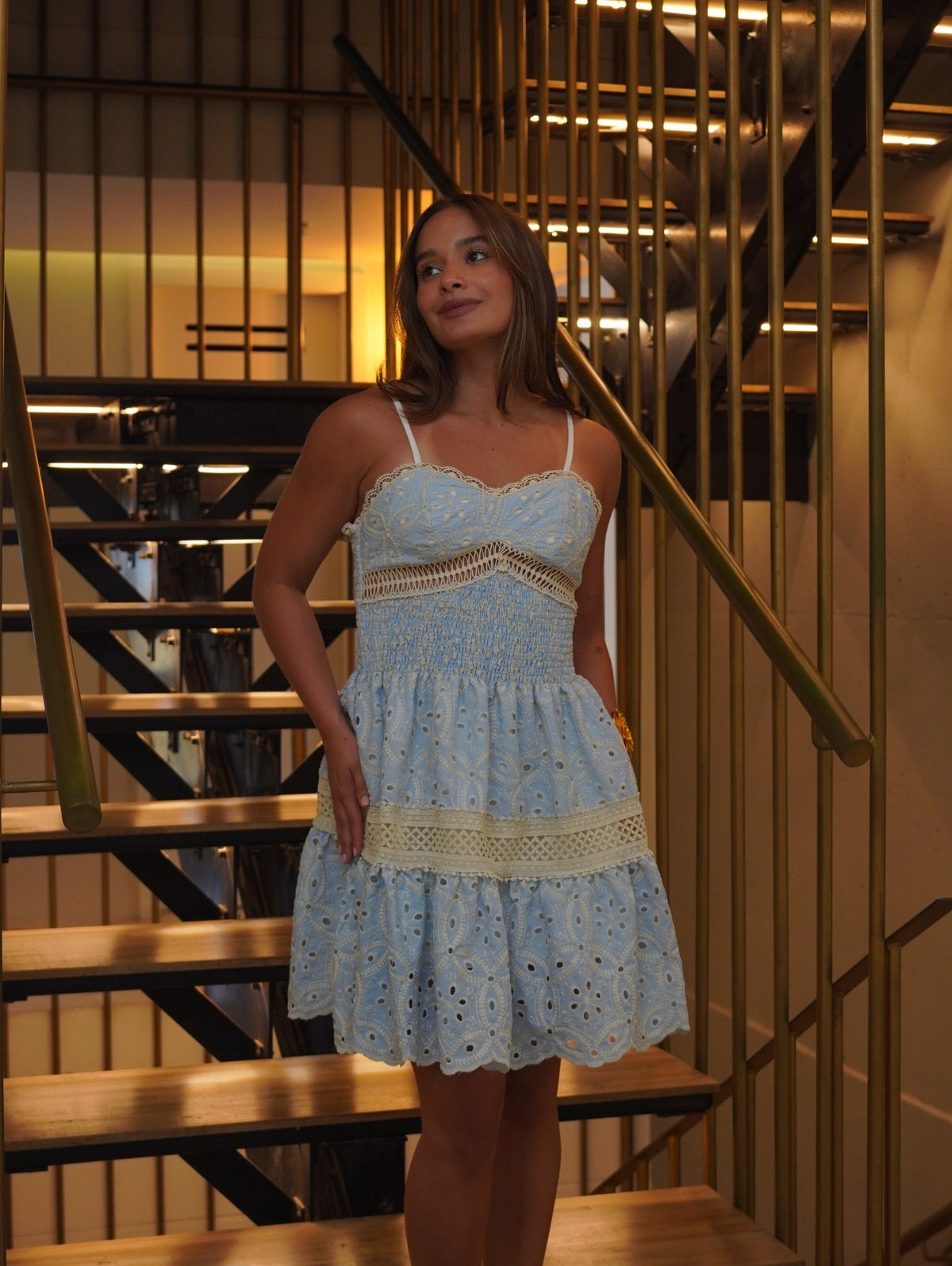 ISABELLA BLUE DRESS