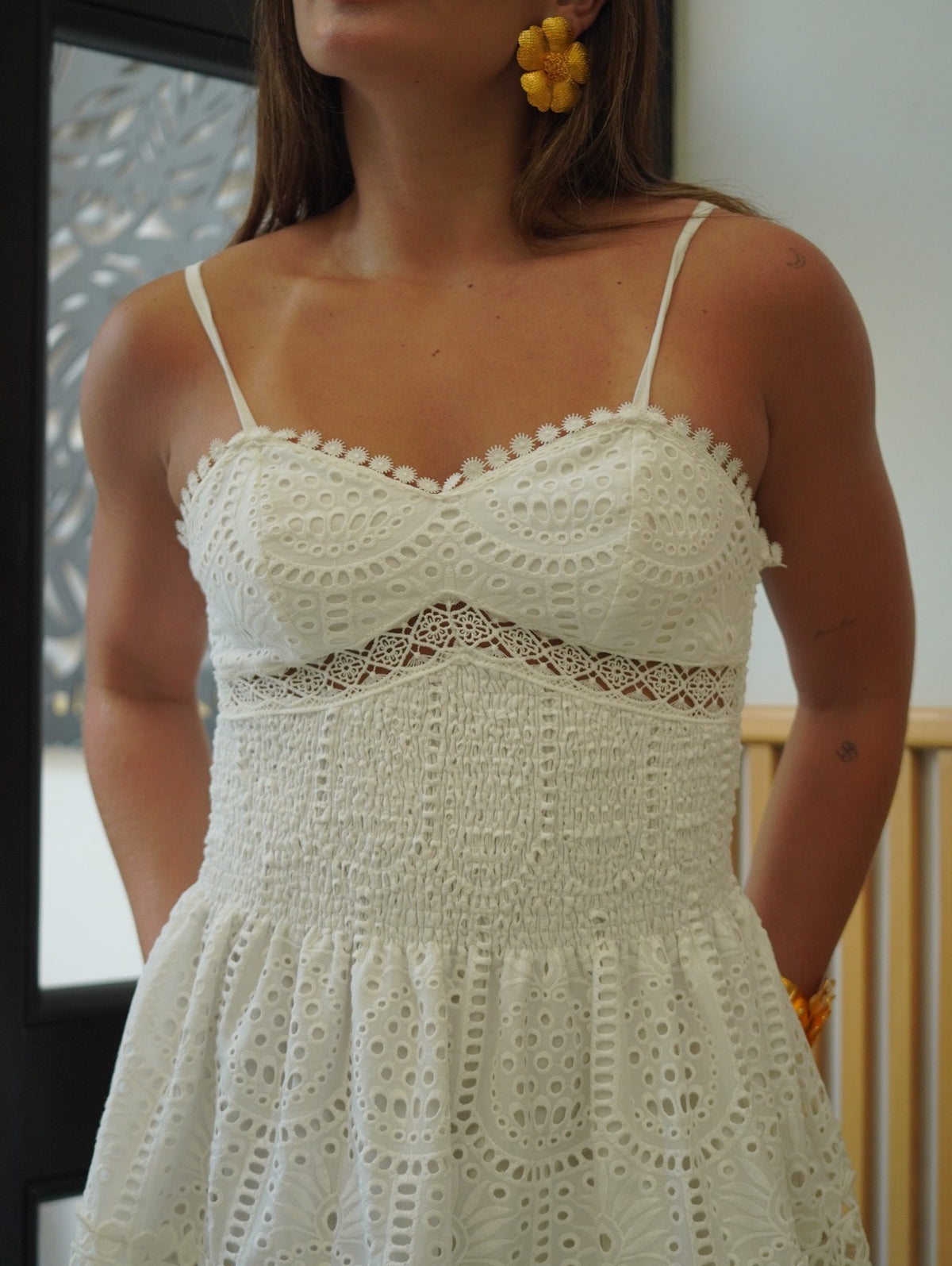 ISABELLA WHITE DRESS