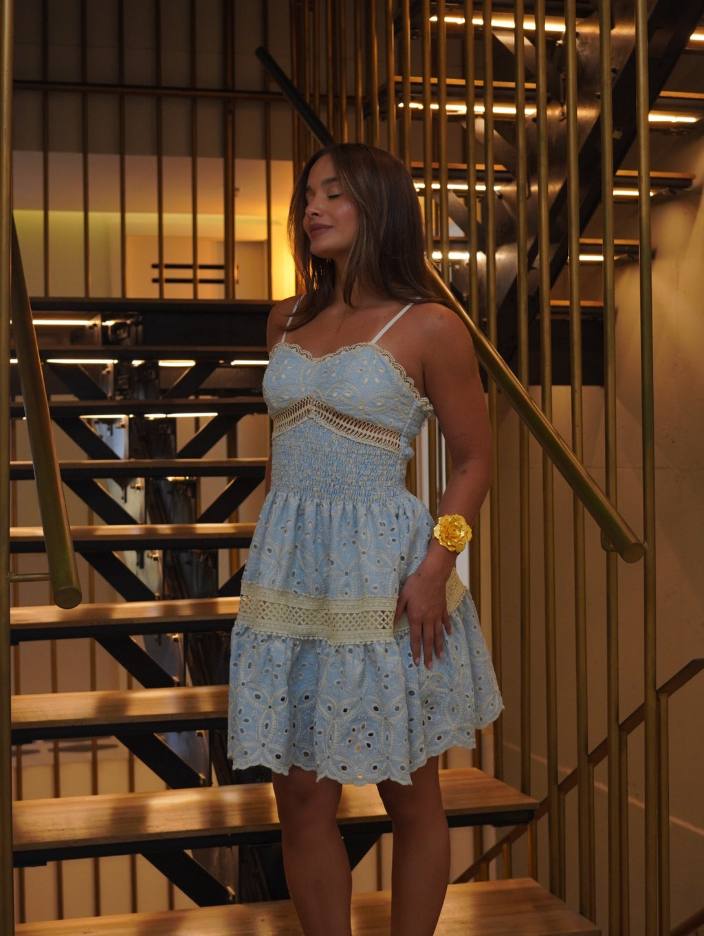 ISABELLA BLUE DRESS