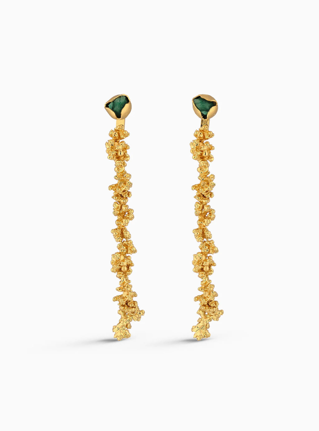 AURA FRONT-BACK LONG EARRINGS