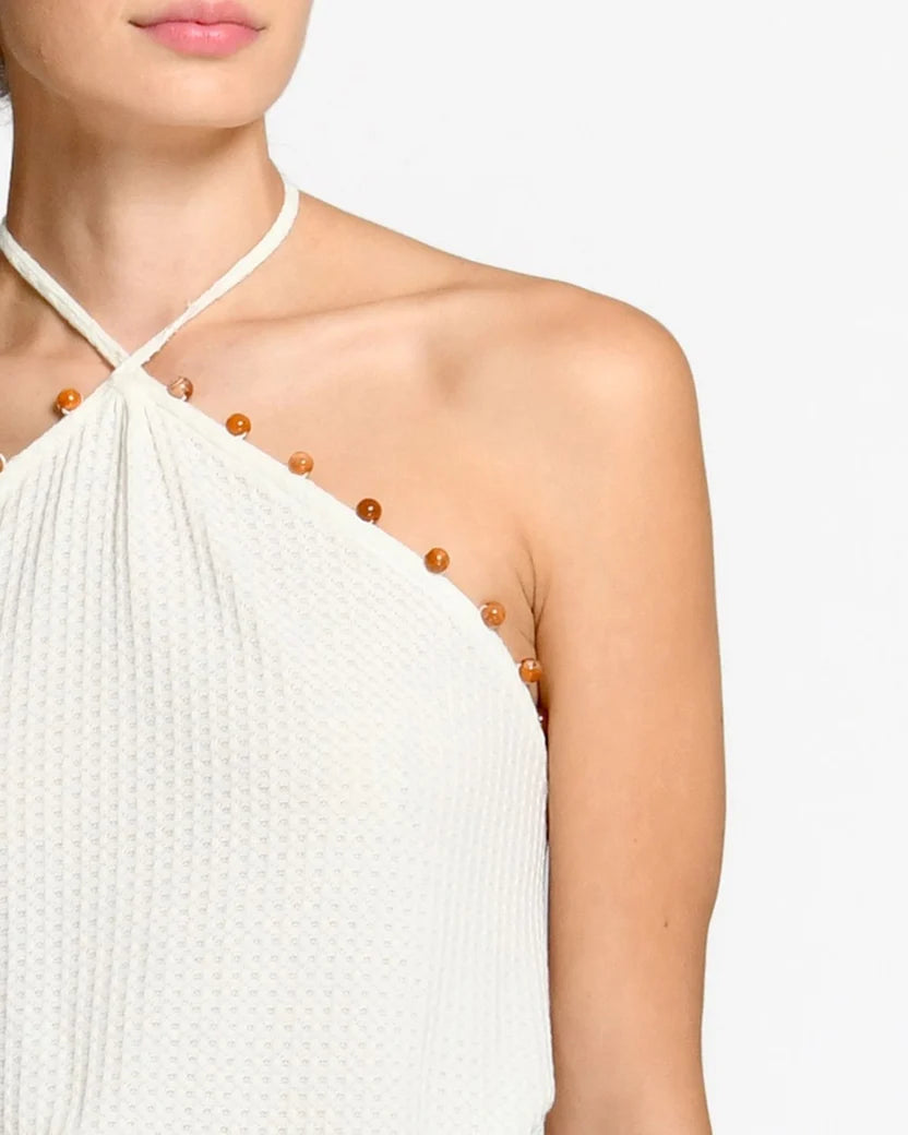 TOP KNITTED SYLIA IVORY