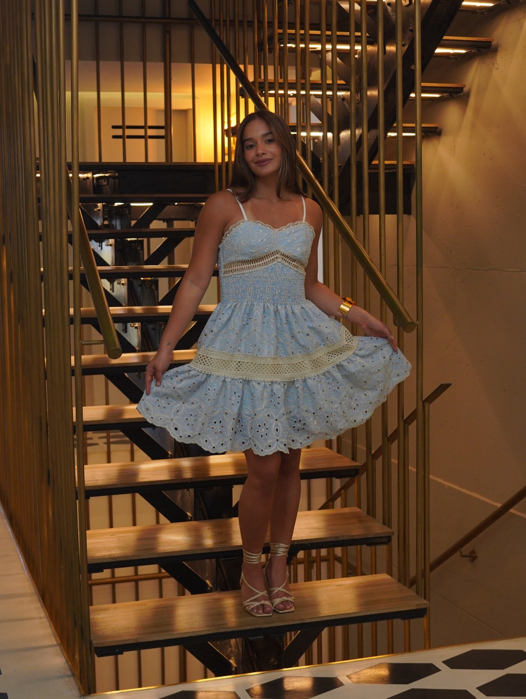 ISABELLA BLUE DRESS