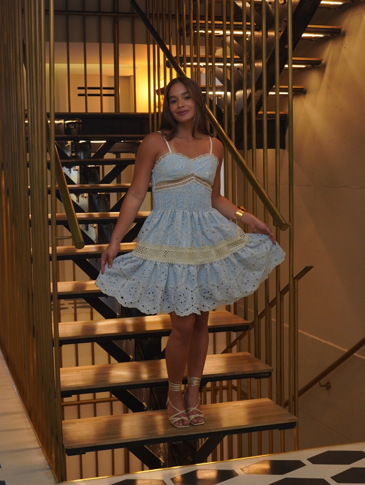 ISABELLA BLUE DRESS