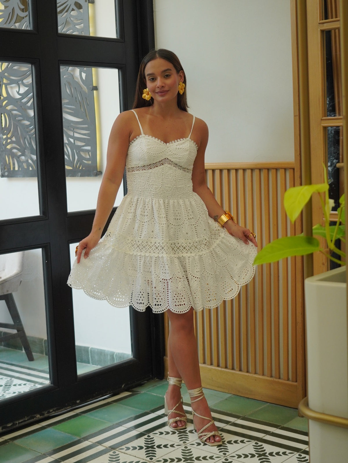 ISABELLA WHITE DRESS