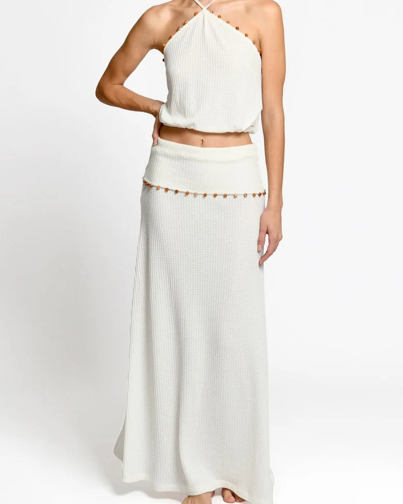 TOP KNITTED SYLIA IVORY